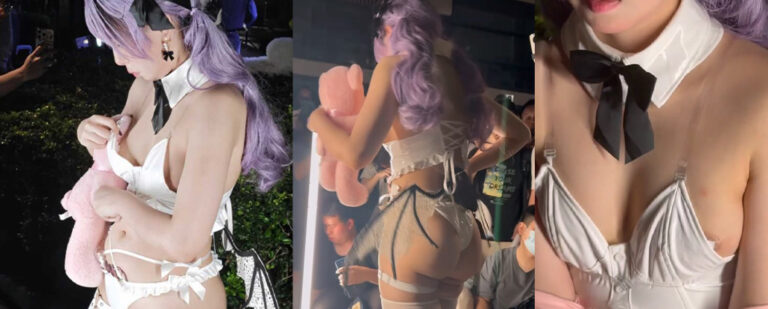 广州萤火虫漫展午夜场现场合集擦边coser尺度拉满