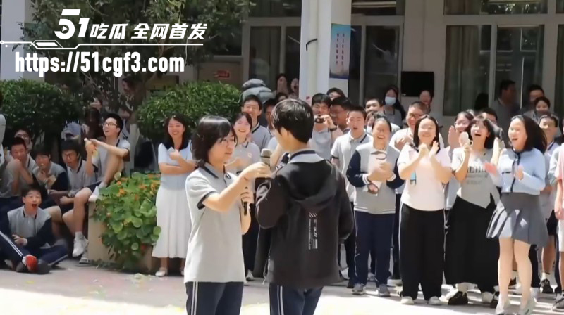 厦门第一中学赵梓牧向女友求婚04