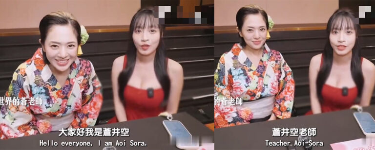 暗黑界震撼联动麻豆女神苏畅采访苍井空10分钟视频完整版