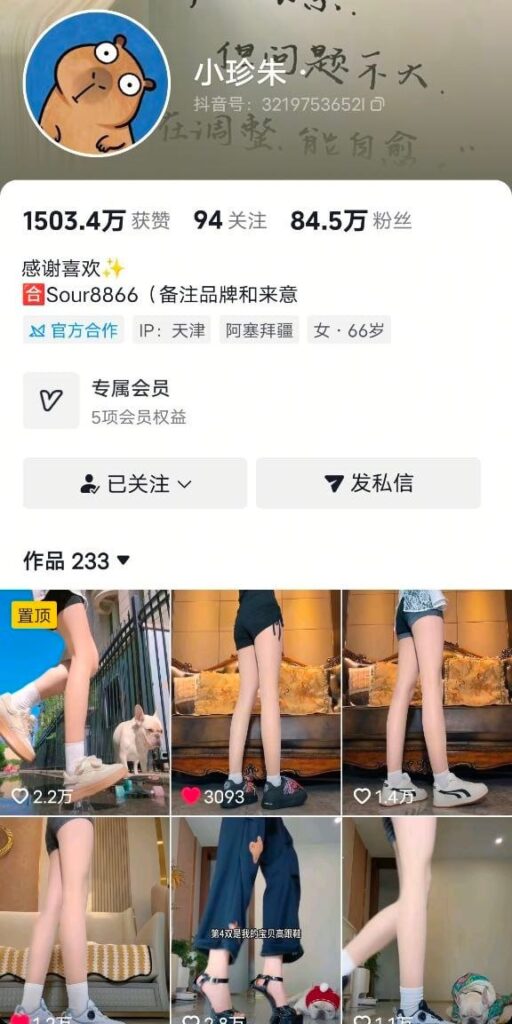 87万粉丝抖音网红王奕甜5分25秒红色汉服视频完整版