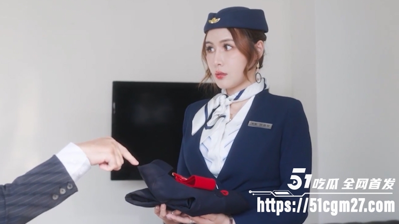 蓝天航空黑丝空姐 1