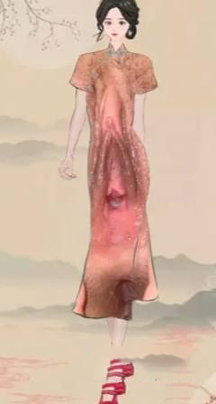 全网疯传秘旗袍万福图抖音秒变暗网看片指日可待