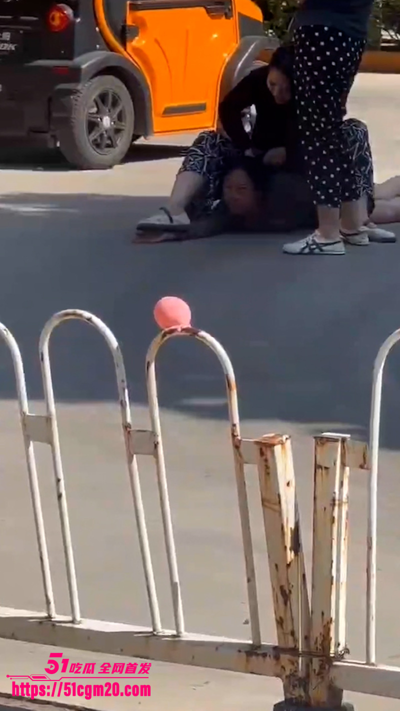 正妻马路怒揍小三 3