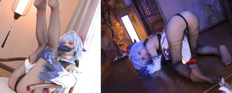 水淼Aqua[18+福利姬coser写真集]甘雨cosplay原神[122p]