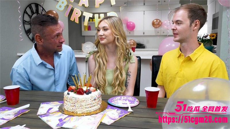 欧美极品女神 DaisyLavoy 生日被爆操 3