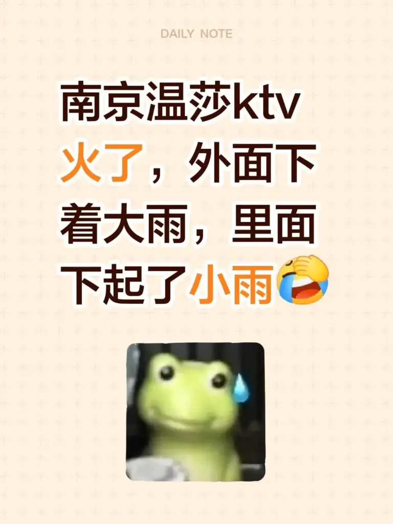 南京温莎KTV515包间下小雨陪唱公主高潮喷水