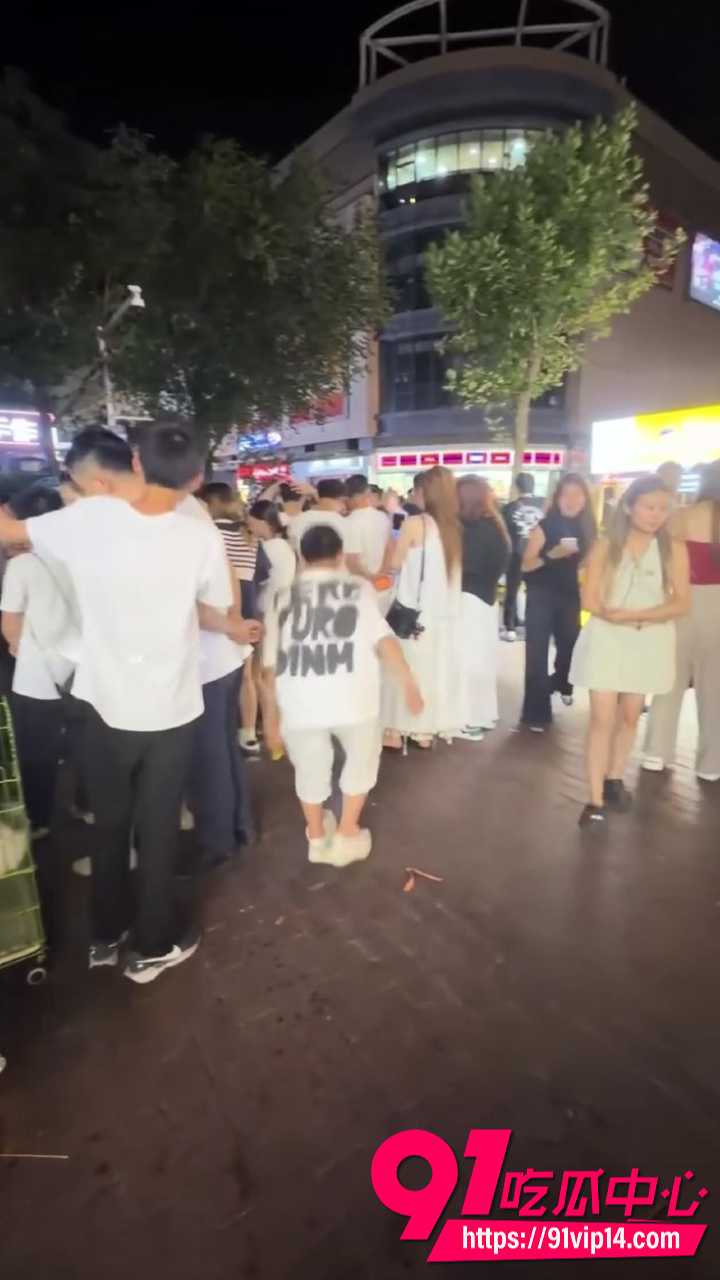 青岛即墨宝龙广场夜市狗贩纠纷6