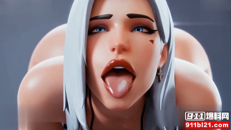 精品AI动漫 银发美女阿什 11