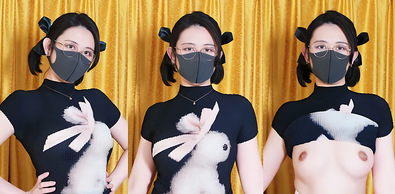 顶级网黄女神 Naimi奶咪 最新福利 穿着百褶裙热舞后 她在馒头逼上画上兔子涂鸦并特写展示