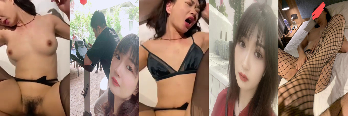 四川情侣自拍泄密，小两口去旅游在酒店自拍，大奶女友穿着渔网情趣内衣被无套插入，最后射在脸上！