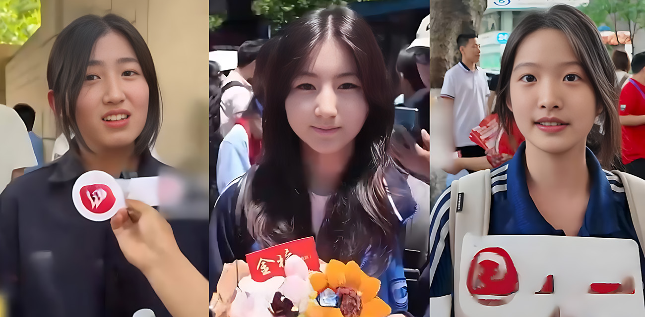 高考采访名场面合集 高考女生喊话 提高性同意年龄掀起波澜 引全网关注