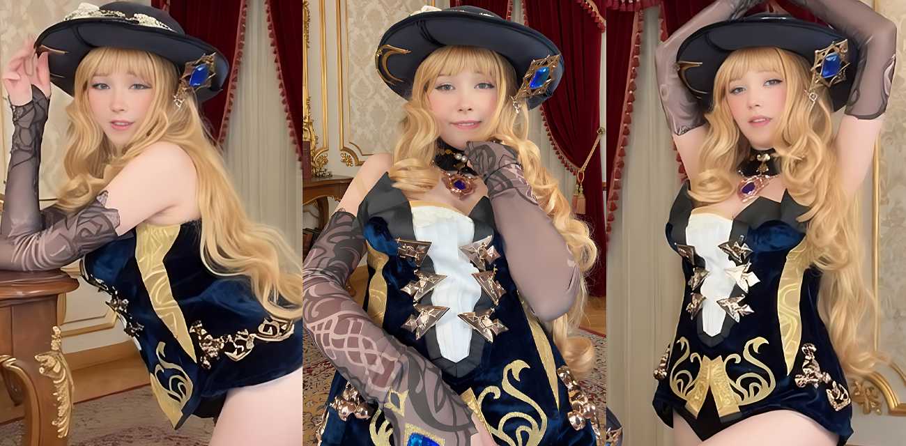 欧美福利姬 SushiBunniii COS娜维娅 异域风情撩拨丰满酮体 扭腰摆臀散发魅力