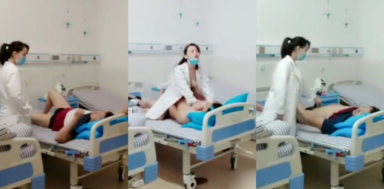 甘肃天水武山县人民医院女医生勾引男患者病房偷情 架摄像头拍下做爱视频 尺度惊人！