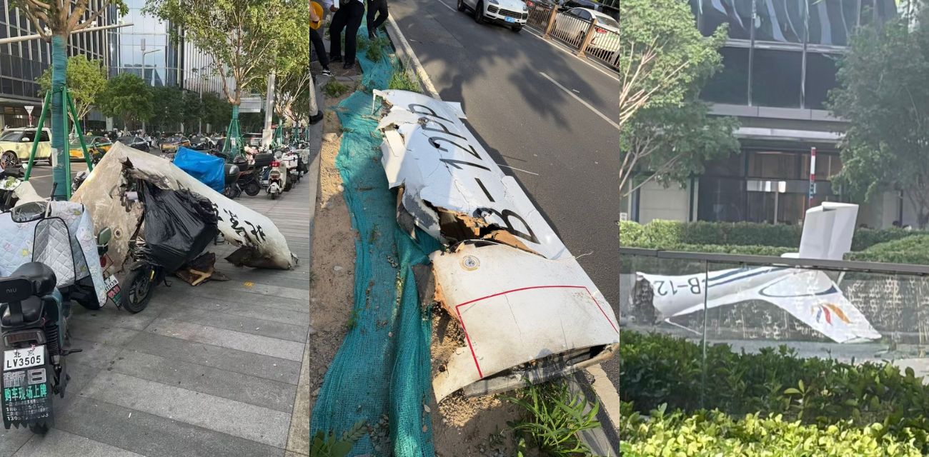 北京第一高楼中国尊遭国产轻型飞机B12PP撞击起火！现场黑烟滚滚消防狂喷水柱紧急扑救