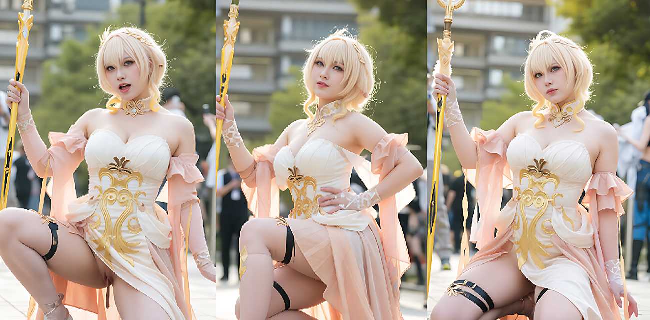 推特顶级网黄 浵卡Tokar COS崩铁阿格莱雅 诱人深喉 美腿肥臀的极致体验 - 网红主播