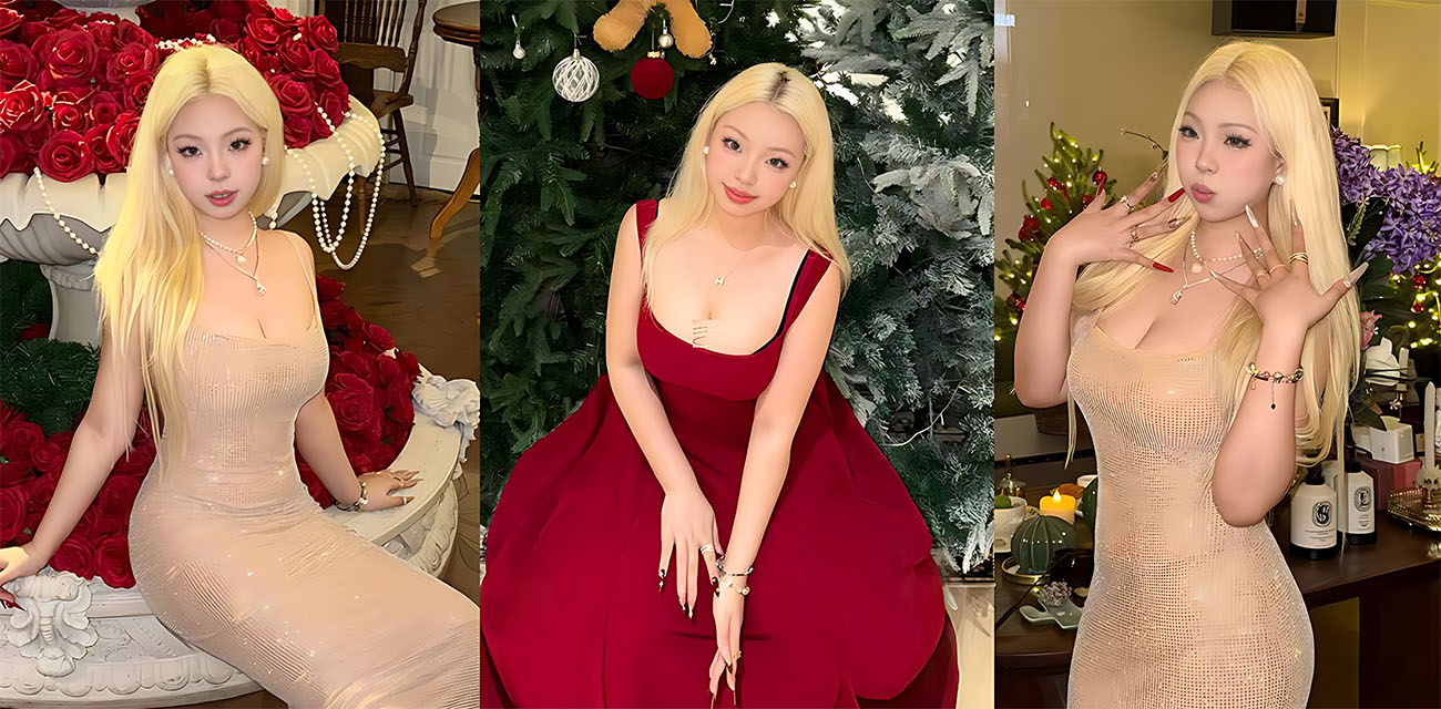 深圳约炮博主 looks199 约炮金发女大 黑丝红裙跪床吃鸡 蒙眼爆操被干到直吐舌头