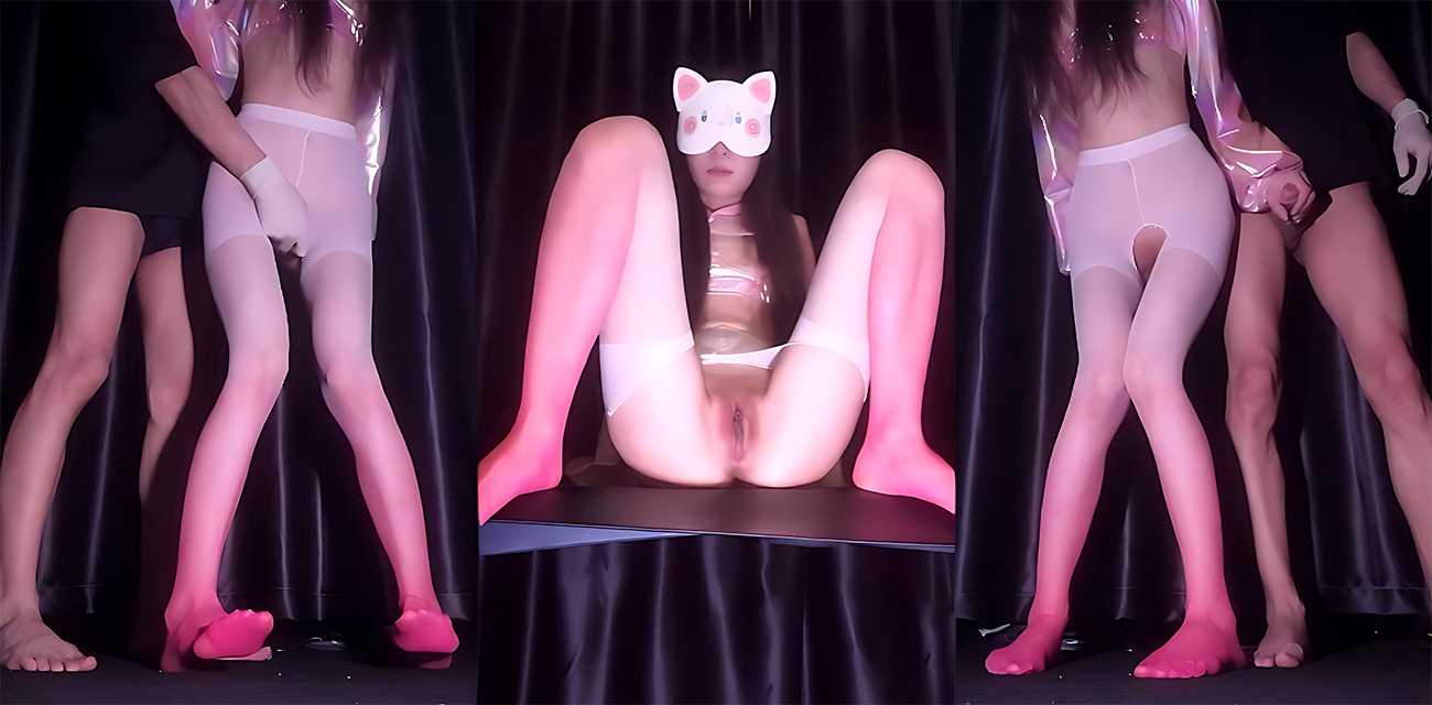 约炮大神 短发加禾 调教云朵 冰块塞逼后大屌猛烈插入 冰火两重天干到失神！