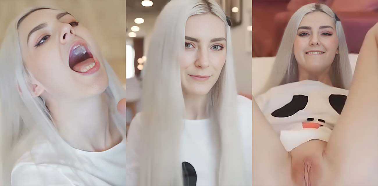 欧美极品白虎EvaElfie性爱视频 白发女神对着大屌疯狂谄媚 骑乘巨屌猛插榨精 - 社会奇闻