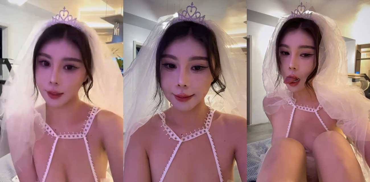 顶级网红脸女神ZA穿婚纱露脸直播自慰 一脸欠操的样子简直让人欲罢不能 - 直播福利