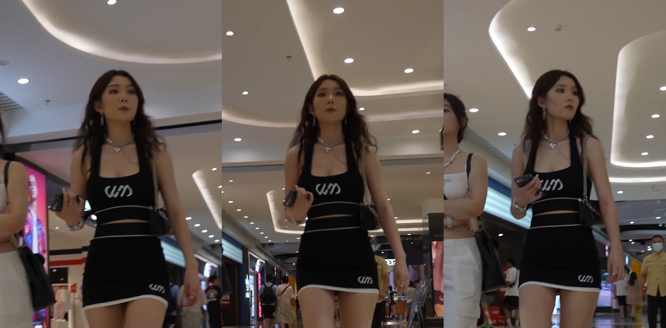 抄底大神在商场尾随长腿美女极限偷拍 美女丝毫没有察觉 自己下体内裤全被曝光