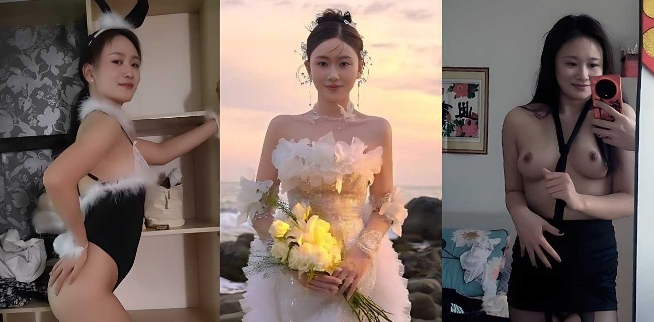 厦门巨乳人妻与老公居家性爱自拍 肥臀少妇化身兔女郎口交侍奉肉棒 酥麻快感震颤呻吟