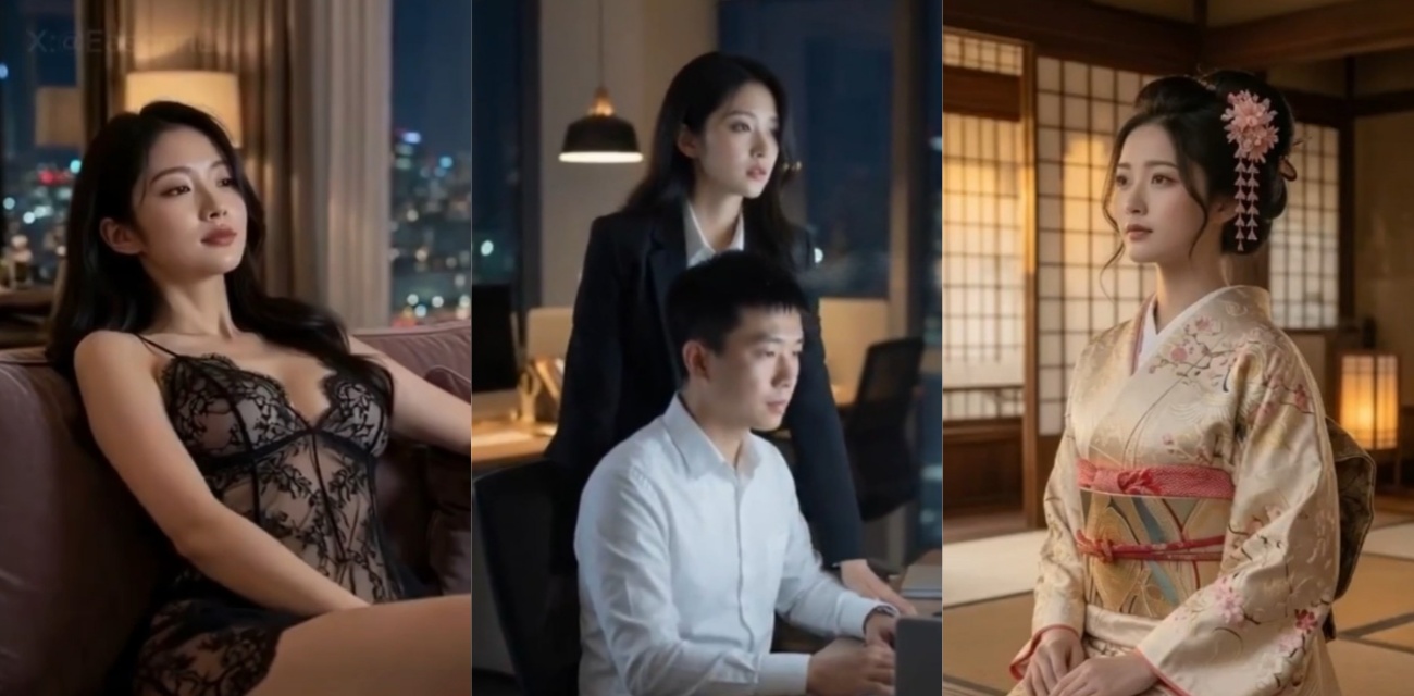 AI色情短剧出差 老板派任出差日本务 酒店和服美女主动侍寝 极品日式诱惑一夜缠绵