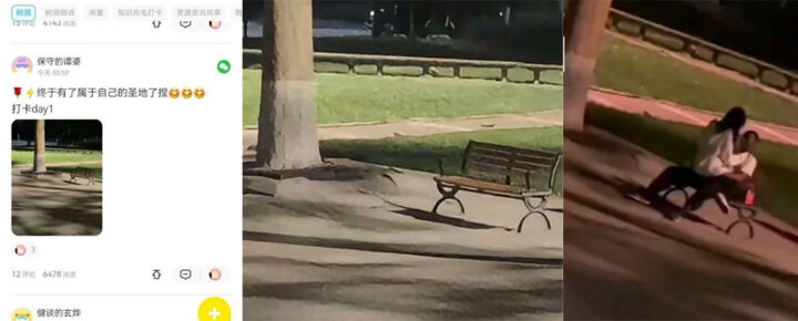 华北电力大学外籍留学生校园长椅激情野战事件