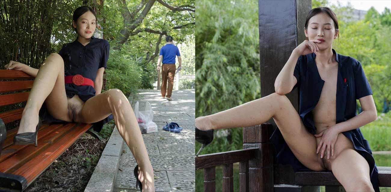 春秋航空反差空姐 安琪 为捞金毫无底线 景区户外玩真空露出 笑容迷人又淫荡！