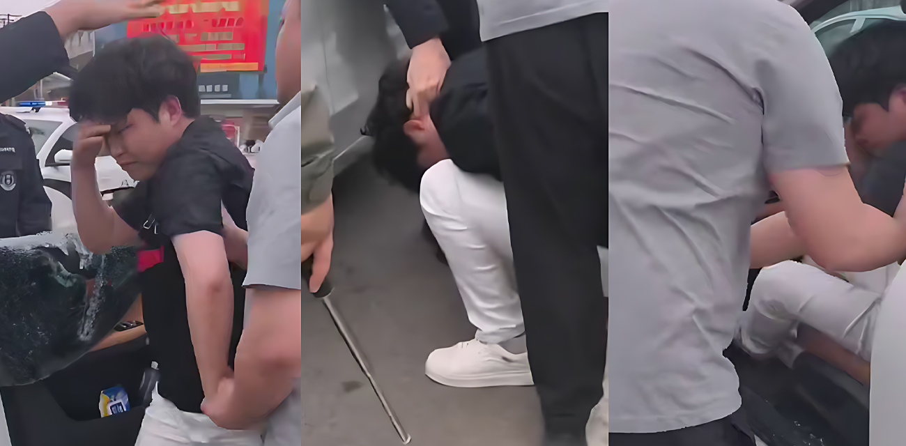 河北邢台清河县街头抓捕大战 强奸犯街头飙车逃避警察 现场火热堪比电影