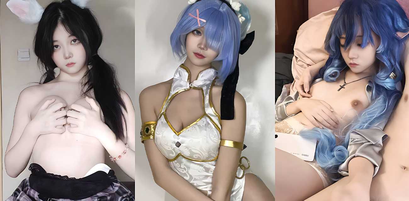 Cosplay圈情侣重磅泄露事件 白嫩女大沦为男友泄欲玩物 身穿制服各种姿势蹂躏爆操