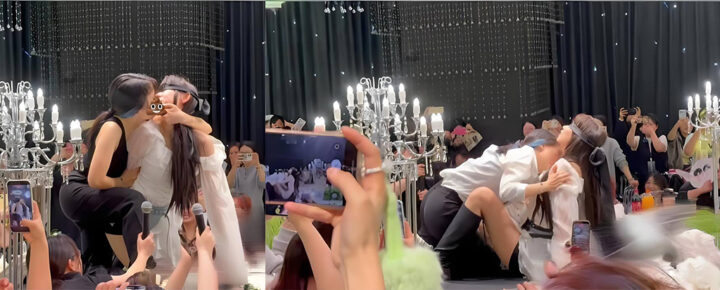 田栩宁林克全女zgl团建上演成人表演1分51秒完整版现场