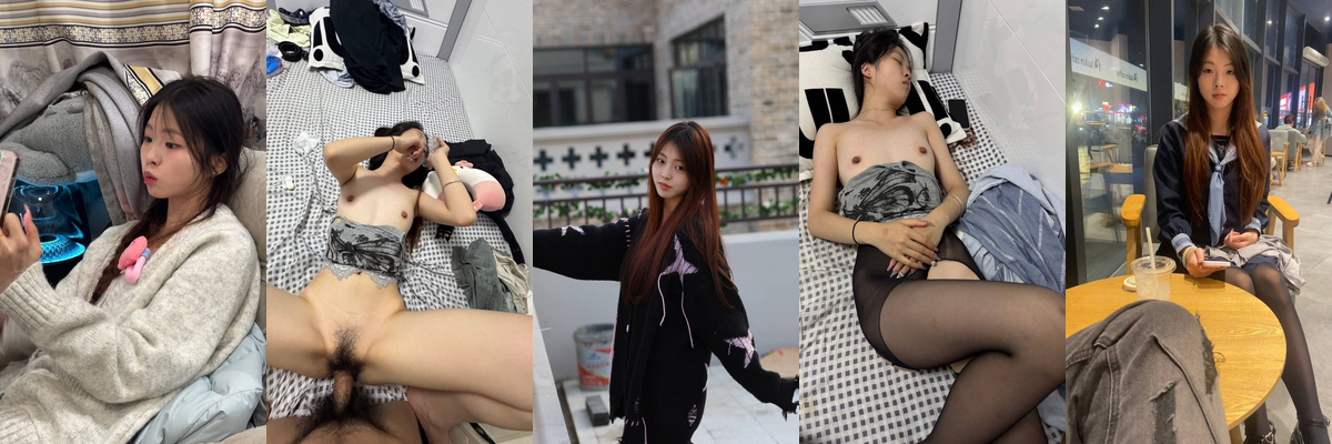 广东清纯小女友被男友泄密，日常做爱视频流出，穿着各种JK制服丝袜被男友无套后入内射！