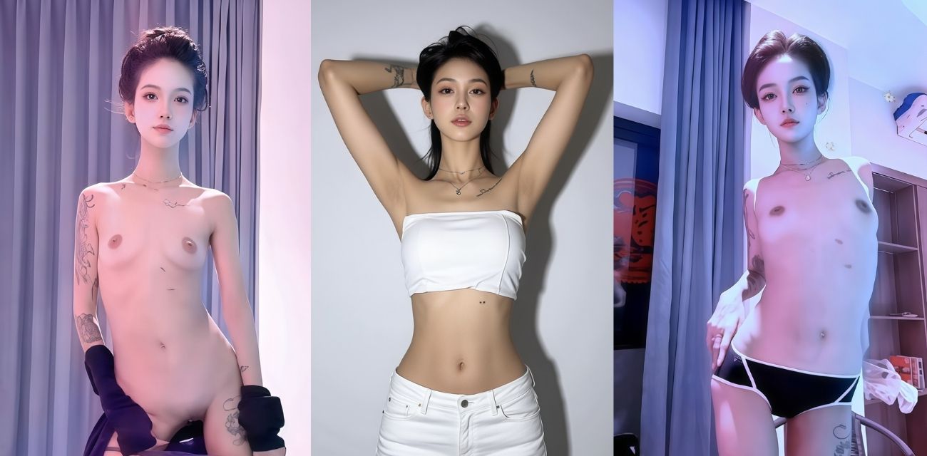 抖音网红 七七大魔 大尺度私拍 情趣骚身三点全露 翘臀美乳让人欲望爆棚！