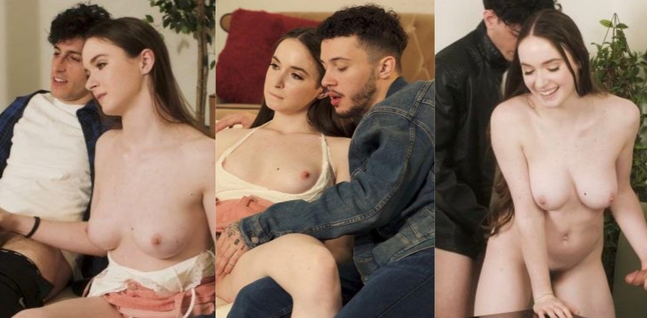 欧洲美女HazelMoore免费用户福利 玩起了多P群交 2男1女传教士后入各种姿势激烈玩弄