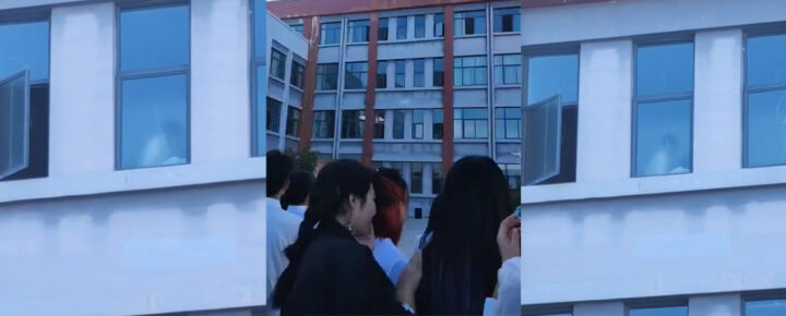 院校在校生情侣教学楼doi被围观你俩千万别分手