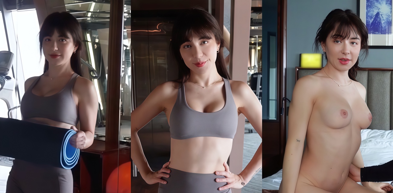 混血女神LunaLoveKiss性爱狂欢！瑜伽宝贝和教练的私人训练直接变成性爱大战
