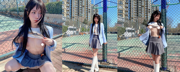 微博推特高颜值御姐福利姬彤彤乖户外挑战视频流出