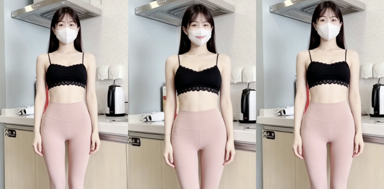 蜜桃臀小女友穿着紧身开裆裤为男友服务 翘着屁股不断扭动 各种技术让男友直打冷颤
