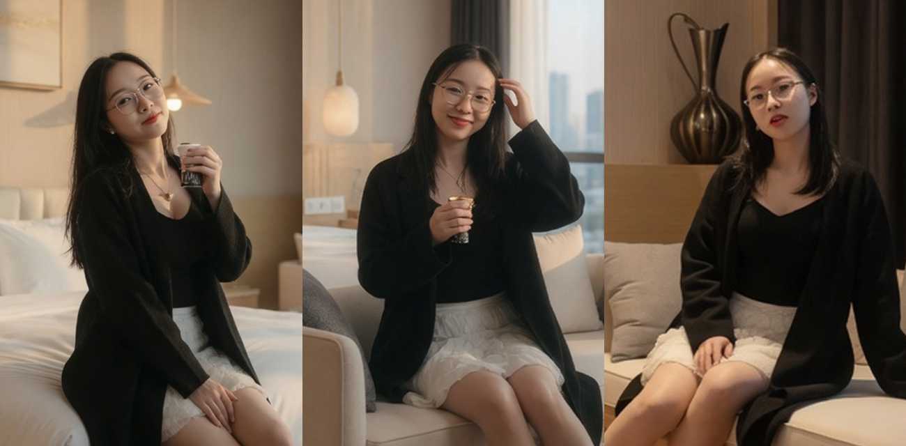 探花利哥 酒店约炮眼镜反差婊 深情口交服侍肉棒 美腿大开任由爆操打桩