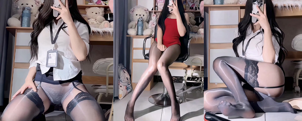 抖音双马尾擦边福利姬网红温柔小猪私拍定制福利视频流出