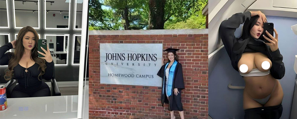 北美留学生caroline王冰萱怒怼留学圈三通一达却被挖出轨白男黑历史