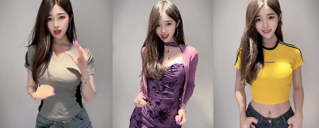 14万粉丝抖音擦边女网红韩宝宝户外露出挑战视频曝光