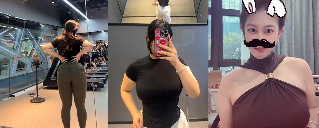 34万粉丝抖音擦边网红小杋别瘦超反差bbw健身女私拍福利