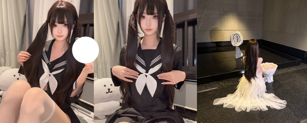 微博推特高颜值福利姬嫩妹季雨高价定制露脸视频外流