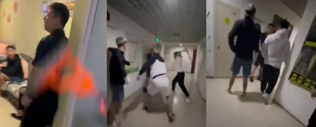 抖音热瓜国服典韦酒店暴力事件照头猛砍17刀精神小伙惹不起